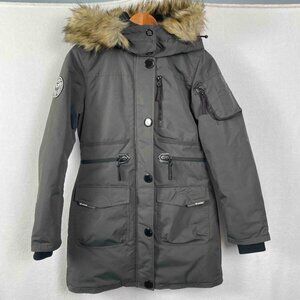 Noize Winter Parka / Jacket with Faux Fur Hood Womens Size XS